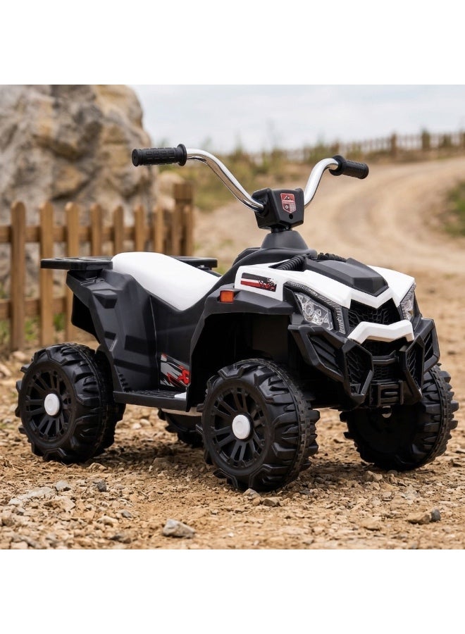 StarKids A sporty electric scooter (ATV) for children with front lights, a USB and AUX audio system, and a 6V motor for safe and enjoyable riding. - Image 1