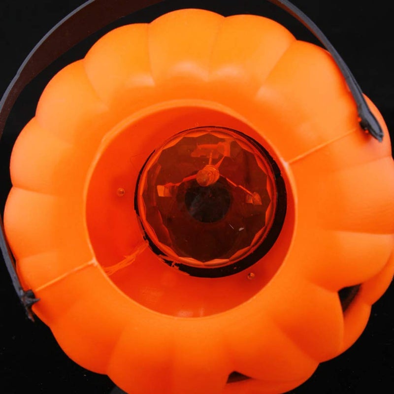 2 Pcs LED Pumpkin Lanterns with Trick or Treat Bucket - Image 5