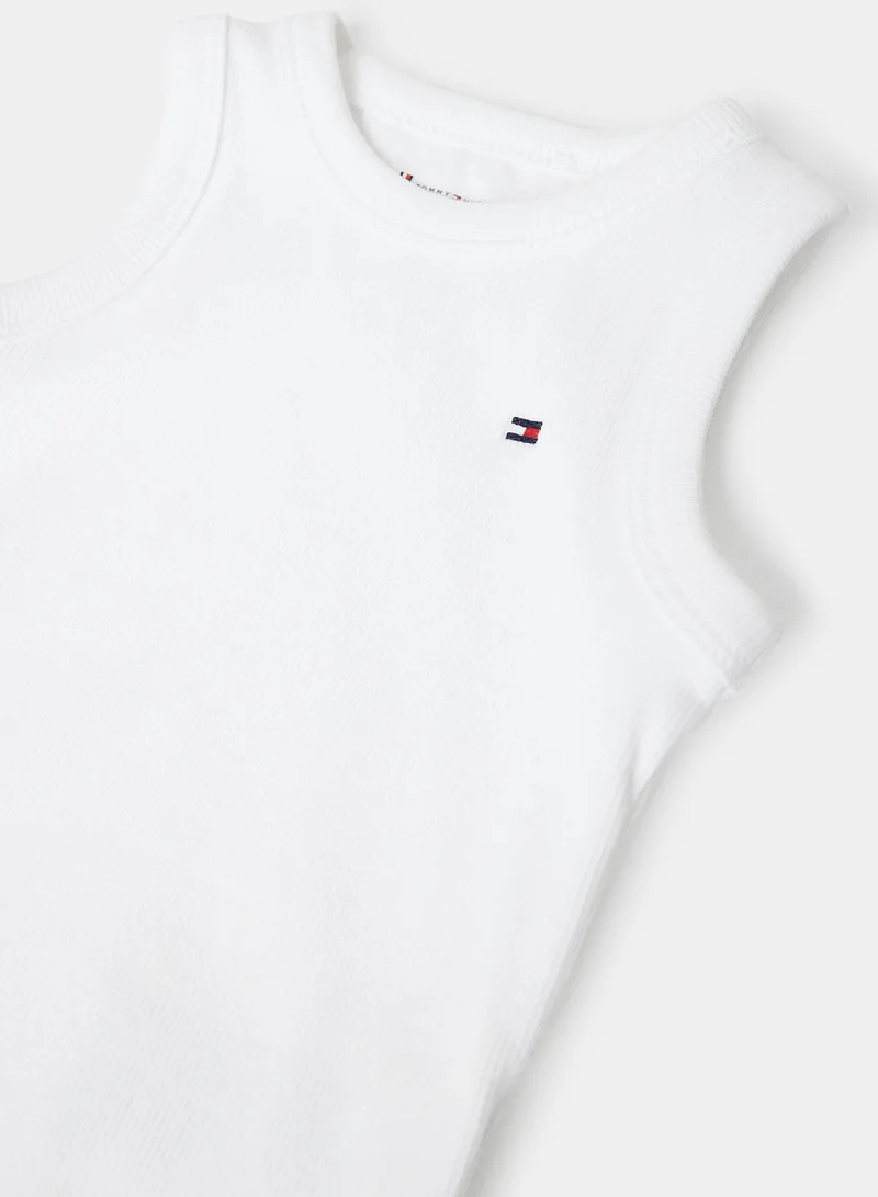 TOMMY HILFIGER Baby Unisex Rib Knit Bodysuit (Pack of 3)