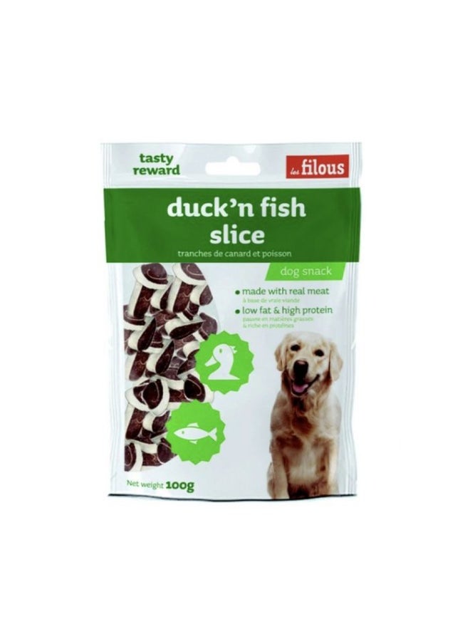 Les Filous Les Filous Duck'N Fish Slice 100g 
