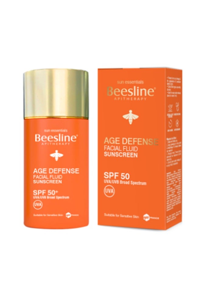 Beesline Age Defense (SPF 50+) Facial Fluid SunScreen 40 ml 