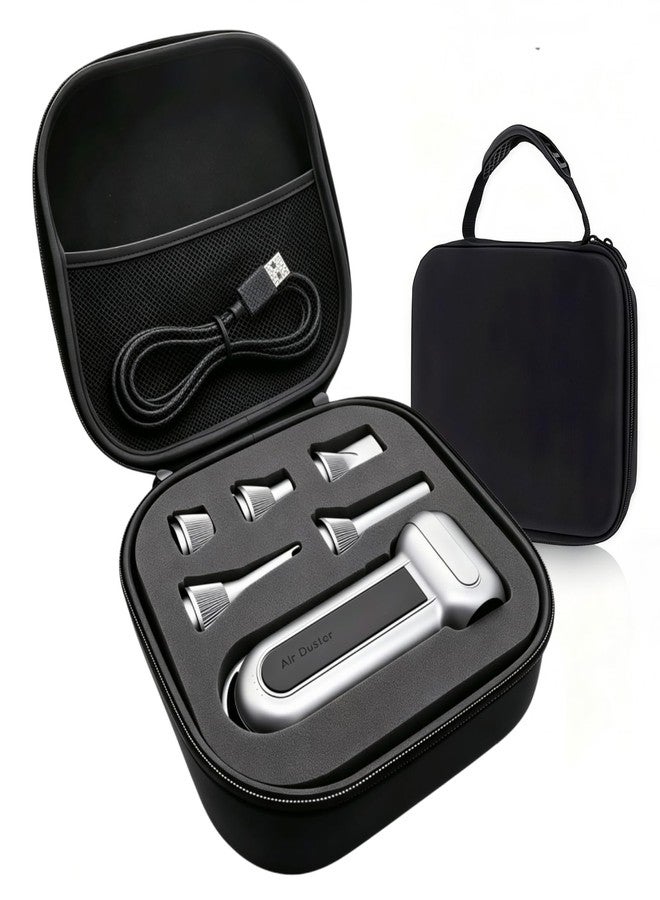 YouKnow Travel Case Compatible with WOLFBOX MF100 /MF60/MF70 Compressed Air Duster - Custom Foam Organizer for Blower Tool & Accessories (Only Case) (Black) - Image 1