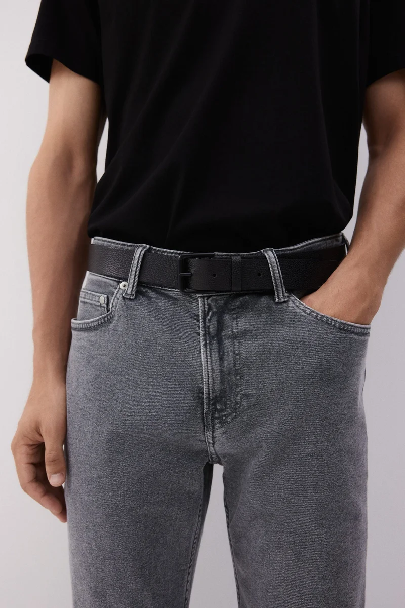 اتش اند ام جينز بخصر عادي