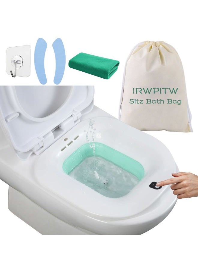 IRWPITW Electric Sitz Bath Basin Kit (Green) - Image 1