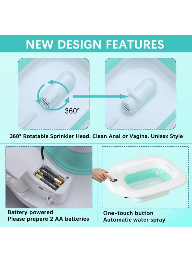 IRWPITW Electric Sitz Bath Basin Kit (Green) - Image 5