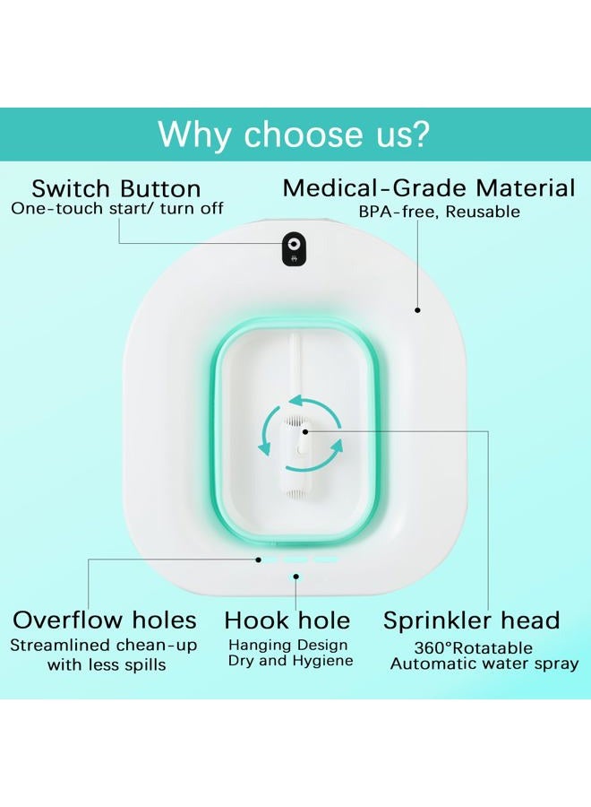 IRWPITW Electric Sitz Bath Basin Kit (Green) - Image 4