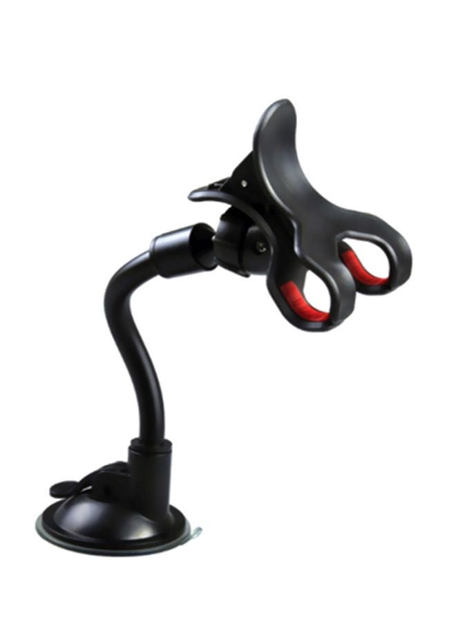 NIBEMINENT Suction Cup Car Mount Clip Phone Holder Black 