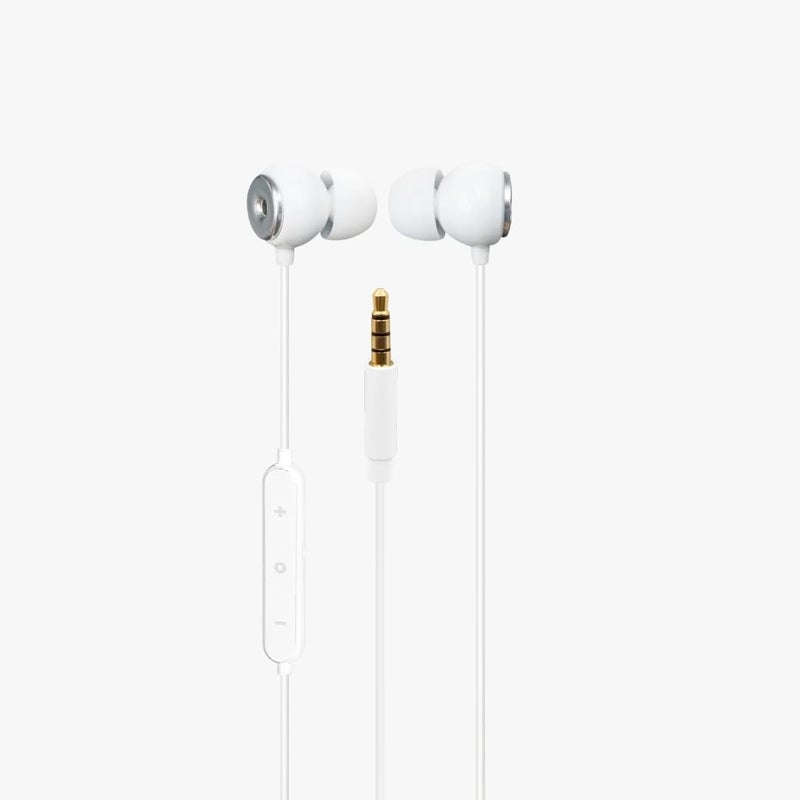 Stereo X90 3.5mm Wired Earphones, In-Ear Design with 10mm Speakers, Built-in Microphone, Volume & Voice Assistant Control, 1.2m Cable, Stereo Sound with Comfortable Fit