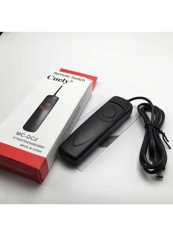 Generic Suitable For Nikon D90 D7000 D7100 D7200 D5500 D3200 SLR Shutter Line MC-DC2-Color:Shutter Line  - Image 4