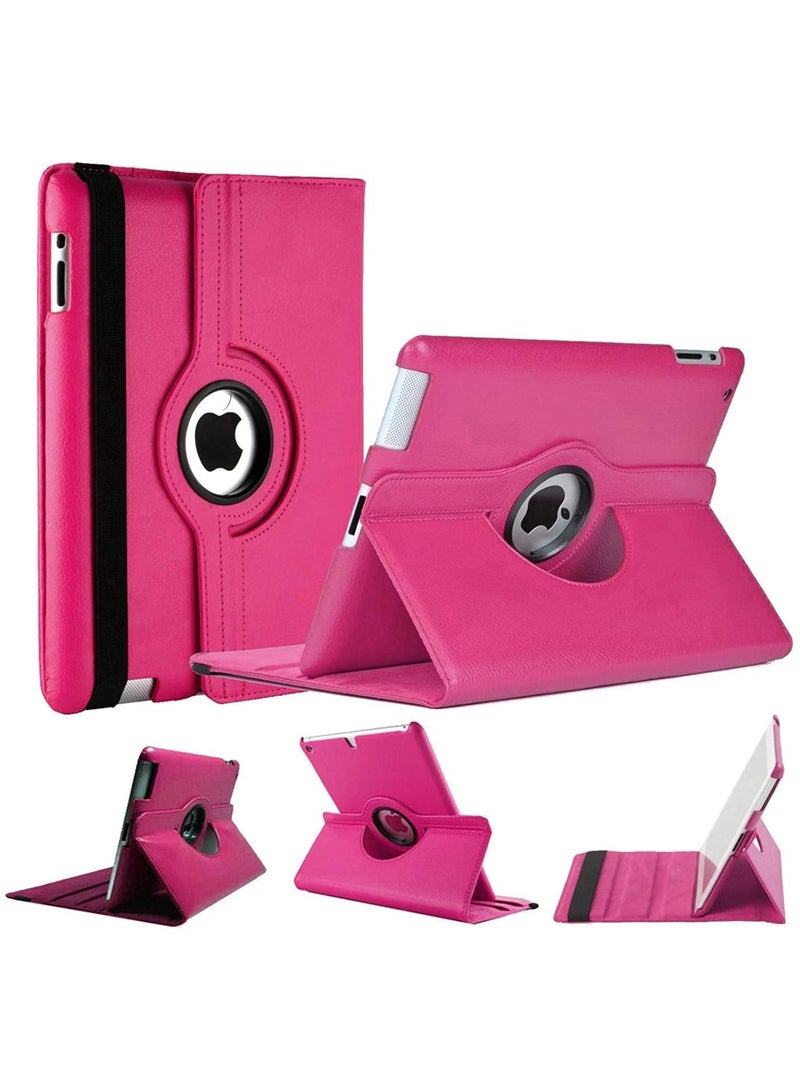 Case Compatible with Apple iPad Mini 4, [Wallet Case] Shockproof PU Leather Book Style Flip Folio 360° Rotating Total Protection Cover With Auto Wake/Sleep - Image 1