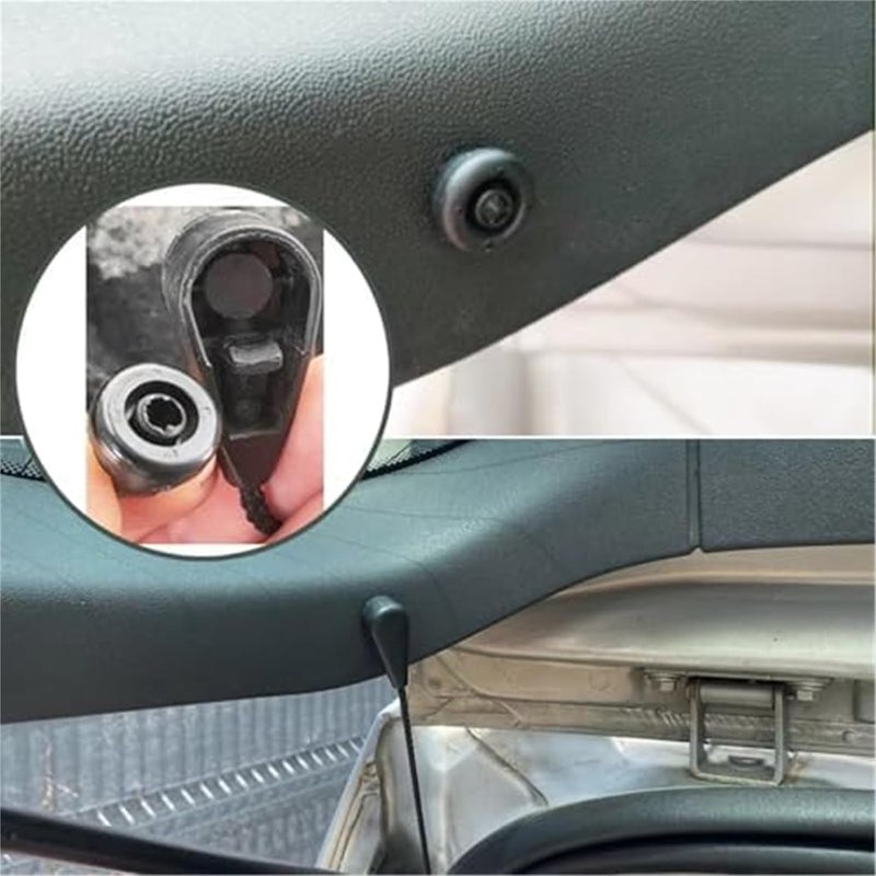 Vuzmode Rear Parcel Shelf String for Citroen DS4 NX - Image 4