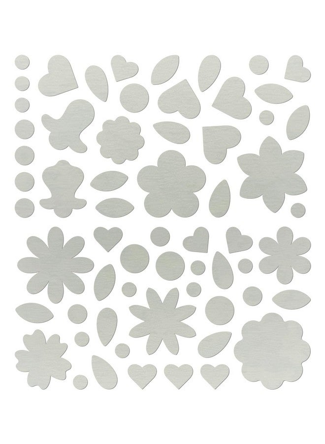 Roylco Blots of Flowers - Pre-Cut Blank Floral Shapes for Classroom Crafts & Learning Activities, Unique Blot Paper for Watercolor & Marker Art - Easy 3D Arts & Crafts Supplies for Kids - Image 2