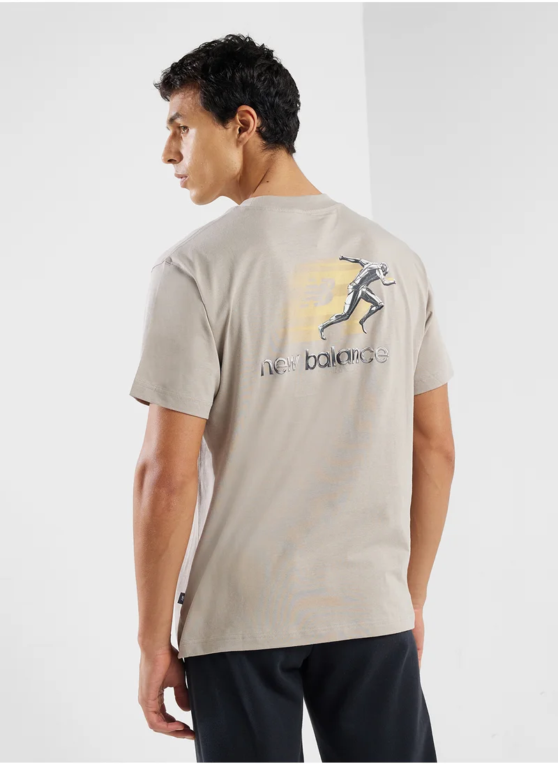 نيو بالانس Chrome Runner T-Shirt