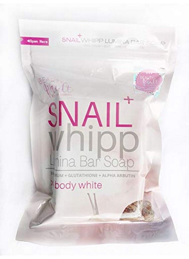 Beauty Vault Snail Whipp Lumina Bar Soap By With Snail Serum 120G  - Image 1