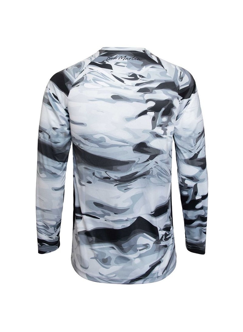 Bob Marlin Performance Shirt Grey Storm-Large - Image 2