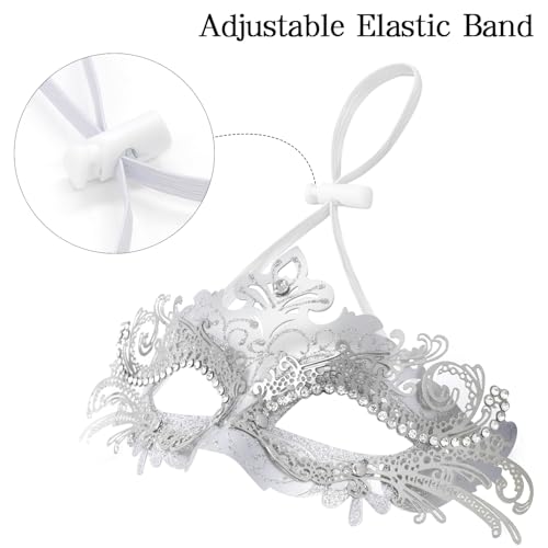 Coddsmz Masquerade Mask Venetian Masks Mardi Gras Mask Prom Ball Costume Mask Wedding Halloween Christmas Party Mask - Image 5