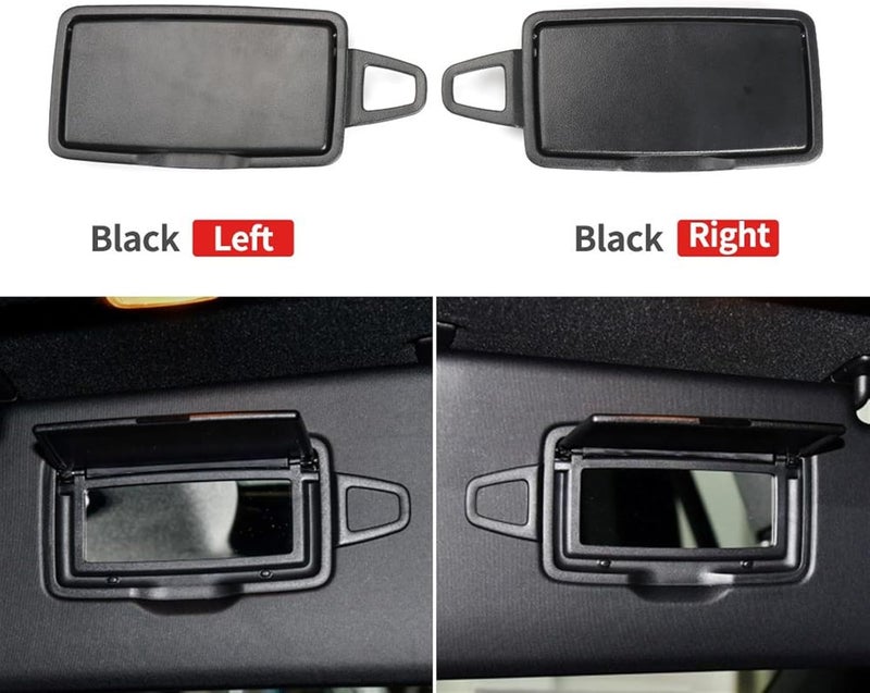 Wivplex Car Sun Visor Vanity Mirror Cover for Mercedes-Benz E-Class - Image 3