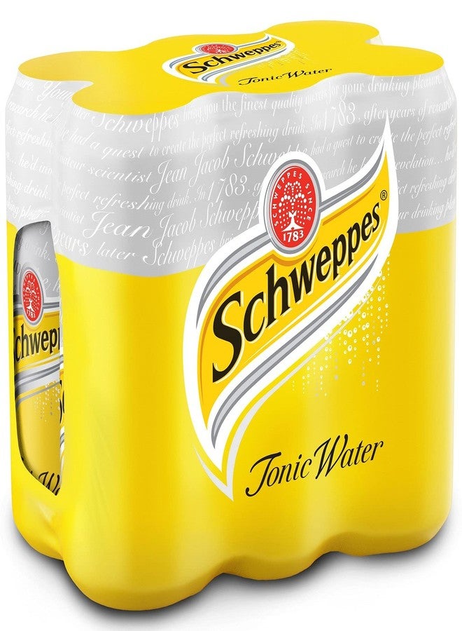 Schweppes Indian Tonic Water Can- 6 Pack, 6 x 320 Ml - Image 1
