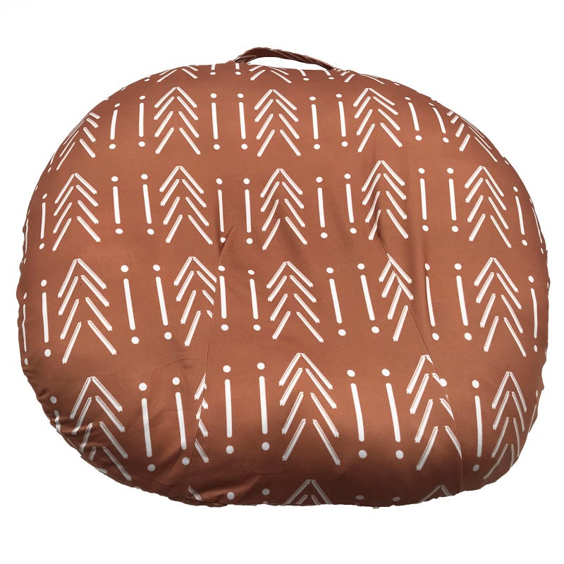Culclendy Newborn Lounger Cover for Original Baby Pillow (Rust) - Image 2