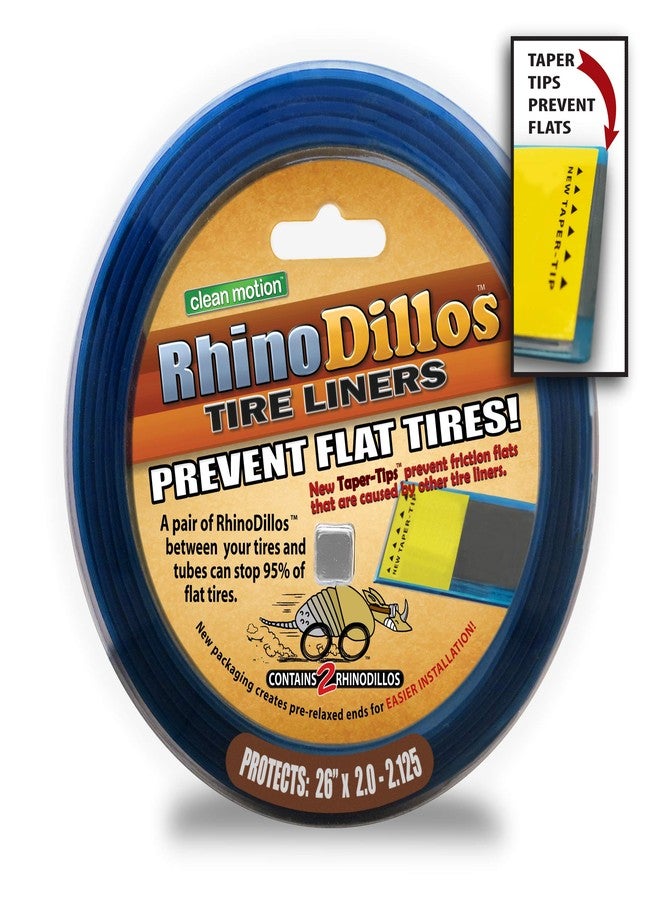 Clean Motion RhinoDillos Tube Protector (Sold in Pairs) , Brown, 26 x 2.0 - 2.125-inch