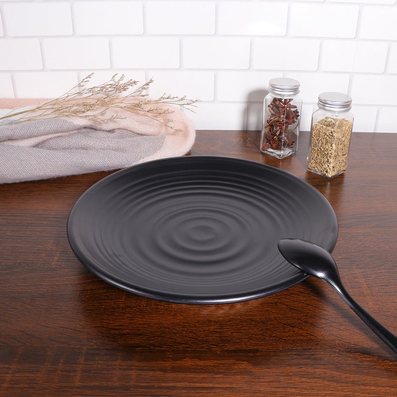 2pcs Dinnerware Imitation Porcelain Dinner Plate Restaurant Dishes Cutlery Noodles Round Plates (LJP0115) - Image 5