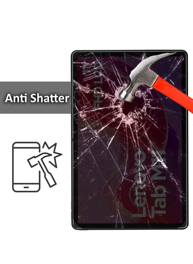 مجموعة من قطعتين من واقي الشاشة الزجاجي لجهاز لينوفو تاب M11 - 11 بوصة - Image 4