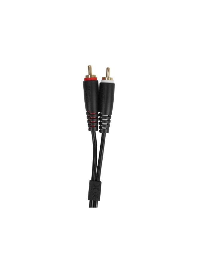UDG Ultimate Audio Cable Set RCA Straight - RCA Angled, Black, 3 m - Image 4
