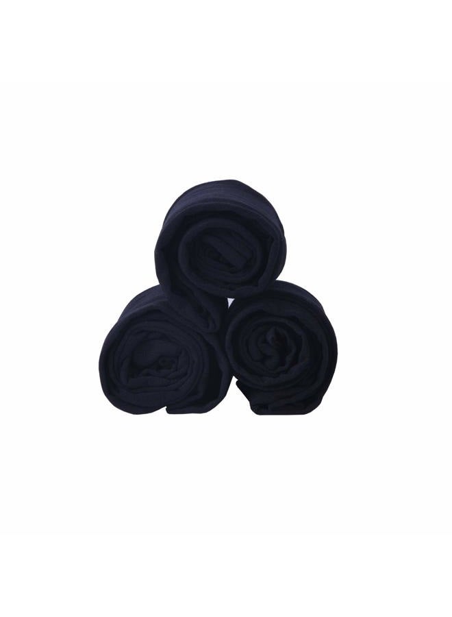 EVERSWE Pack of 3 pairs of microfiber tights for girls, assorted colors, Black -, 2-4 Años - Image 2