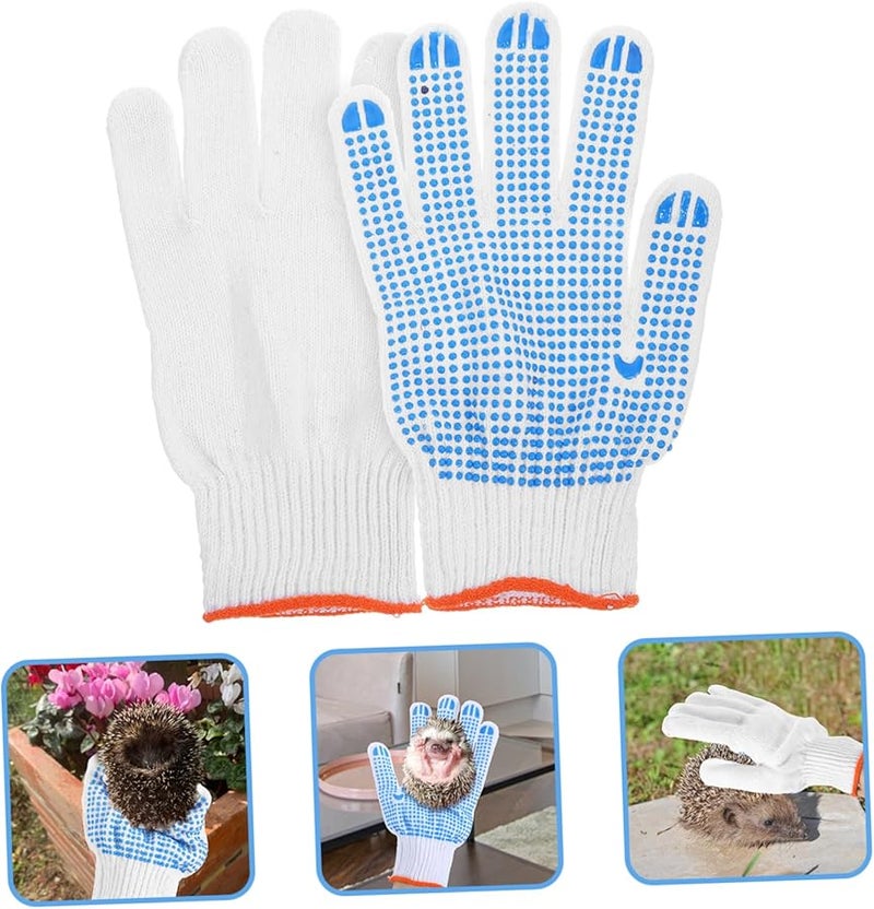 قفازات التعامل مع الحيوانات السميكة للحماية من العض والخدش بلون عشوائي - Image 4