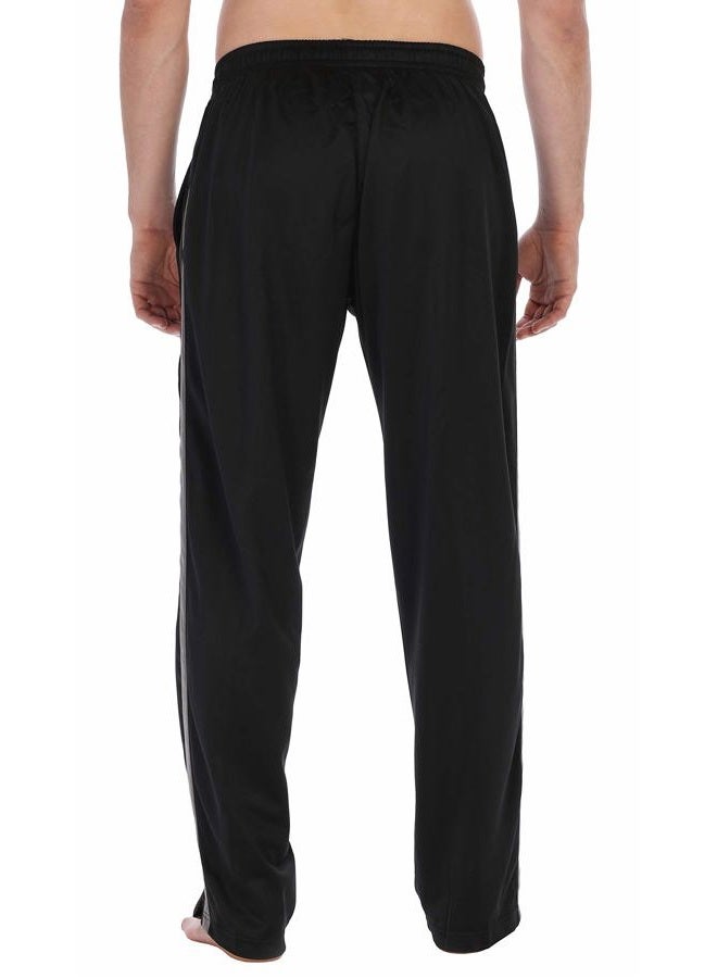 Gioberti Men's Athletic Track Pants, Black Charcoal, 2X Large - Image 5