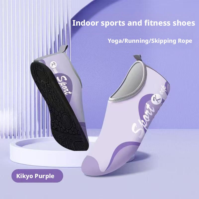 2026 Indoor Soft Sole Yoga Shoes Beach Socks Ballet Dance Training Anti-Slip Shoes - Image 4