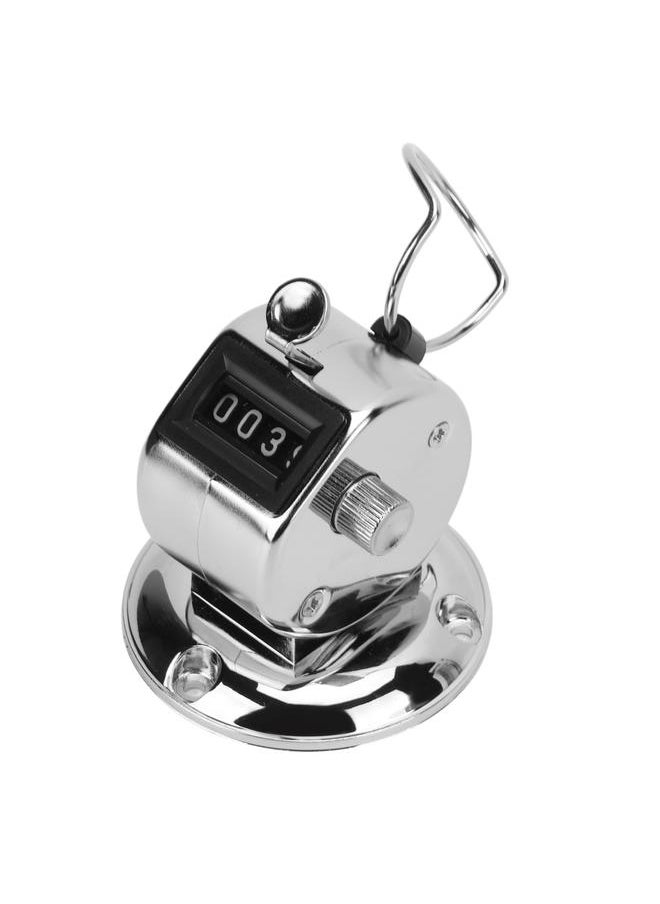 Thoraya - Clicker Counter 4 Digit Clear Lettering Accurate Hand Counters Clickers with Metal Shell for Row People Goods Inventory - Image 1