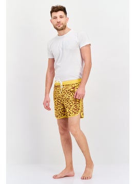 Wrangler Men All Over Swimwear Board Short, Yellow Combo  - Image 4