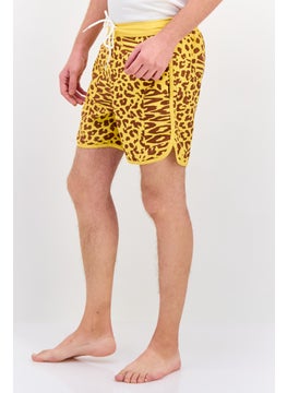 Wrangler Men All Over Swimwear Board Short, Yellow Combo  - Image 2