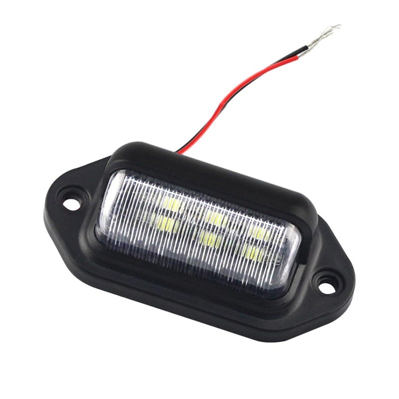 24V LED License Plate Lights High Brightness Low Power Consumption Marker Lamps For Trucks Trailers Caravans - Image 2