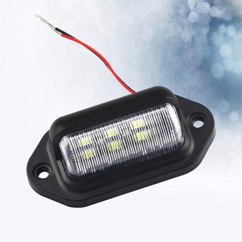 24V LED License Plate Lights High Brightness Low Power Consumption Marker Lamps For Trucks Trailers Caravans - Image 4