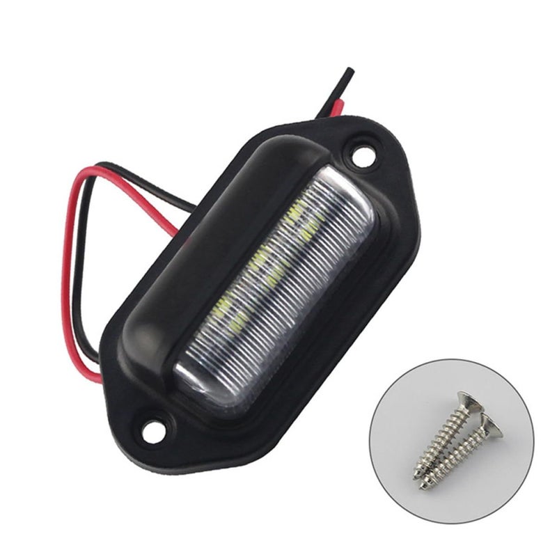 24V LED License Plate Lights High Brightness Low Power Consumption Marker Lamps For Trucks Trailers Caravans - Image 3