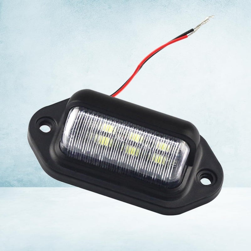 24V LED License Plate Lights High Brightness Low Power Consumption Marker Lamps For Trucks Trailers Caravans - Image 5