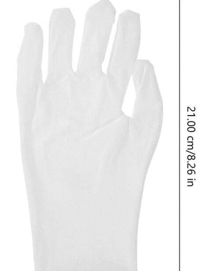 قفازات القطن للرجال ذات الاستخدام العملي ترطيب التعامل الفني بالإصبع الخفيف - Image 4