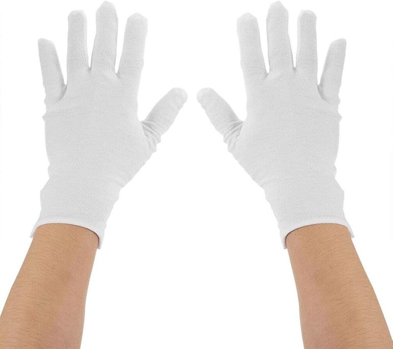 قفازات القطن للرجال ذات الاستخدام العملي ترطيب التعامل الفني بالإصبع الخفيف - Image 3