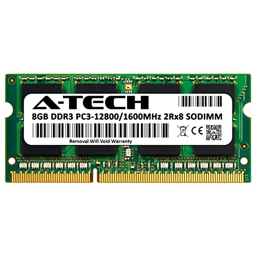 A-Tech 8GB RAM for Apple MacBook Pro (Mid 2012), iMac (Late 2012, Early/Late 2013, Late 2014, Mid 2015), Mac Mini (Late 2012) | DDR3 1600MHz SODIMM PC3-12800 204-Pin SO-DIMM Memory Upgrade - Image 2