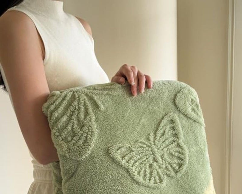 Butterthief Cozy Super Soft Warm Double Layered Kids Sherpa Blanket All Season Baby Blanket for Winter Toddlers Boys & Girls 1-6 Years (Size -100 x 150cm) (Green) - Image 5