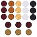 VIWIEU VIWIEU PVC Cover Caps Adhesive Screw Hole Sticker 378 PCS for Wall Vinyl Furniture Repairing, 7 Colors Waterproof Wood  - Image 2