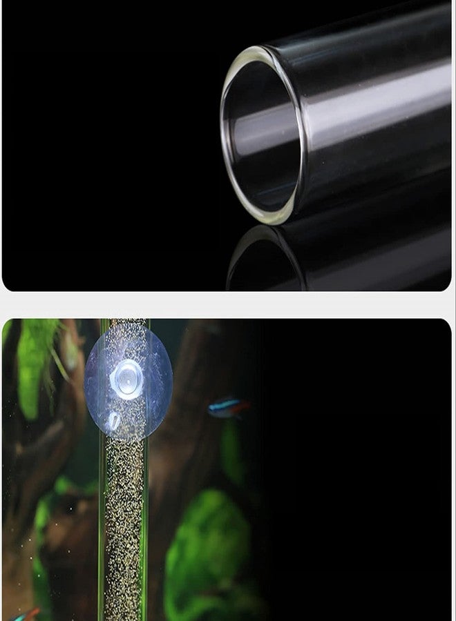Bilindasly 200MM Aquarium Shrimp Feeding Tube and Dish Tube Glass Fish Feeder Tube with Glass Bowl and Suction Cups for Fish Tank Aquarium Shrimp Fish Dish - Image 4