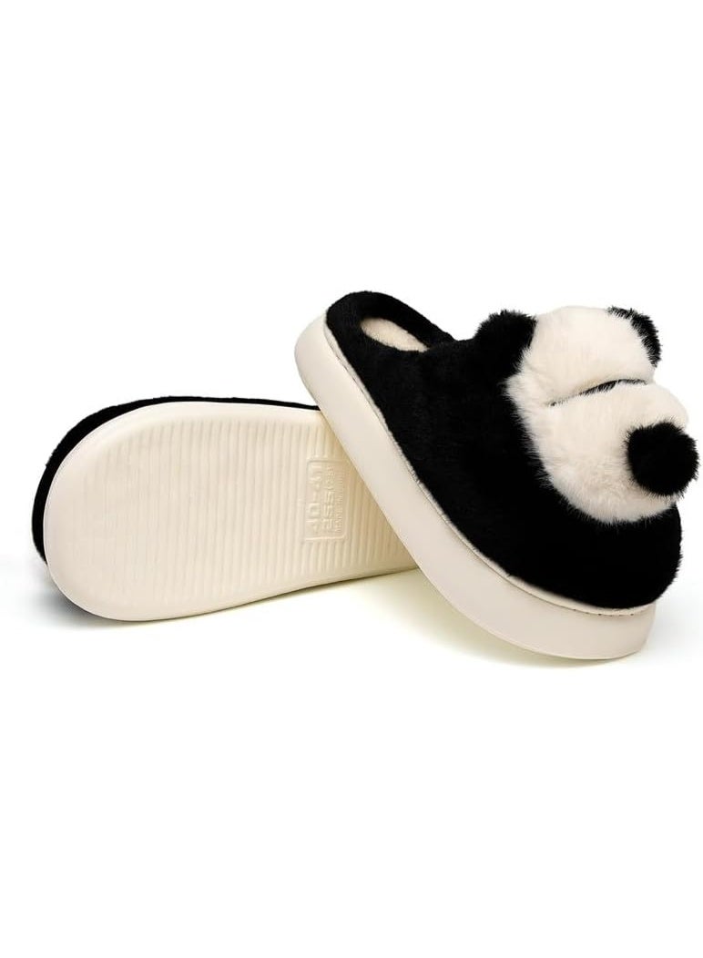 Lucky Kids Winter House Slippers for Kids with Cute Soft Warm Shoes Comfy Home Furry Slippers for Kids - Image 1