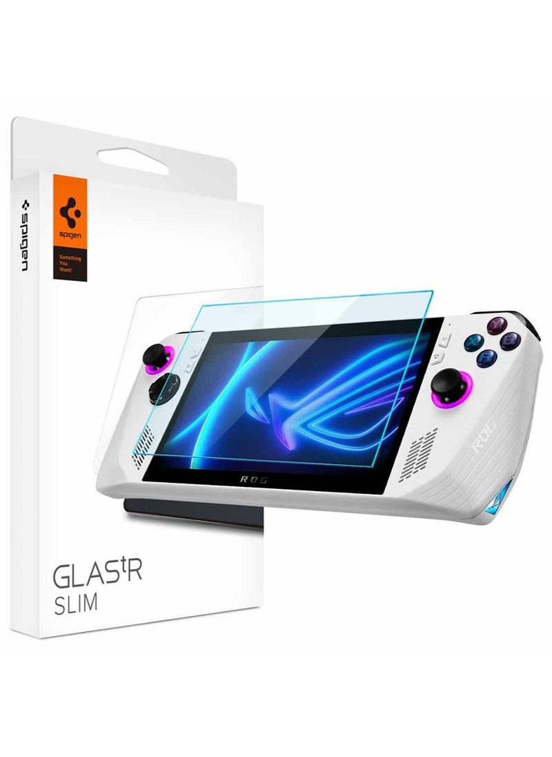 Spigen واقي شاشة Glastr Slim لجهاز Asus ROG Ally RC71L (2023) زجاج مقسى ممتاز  - Image 1