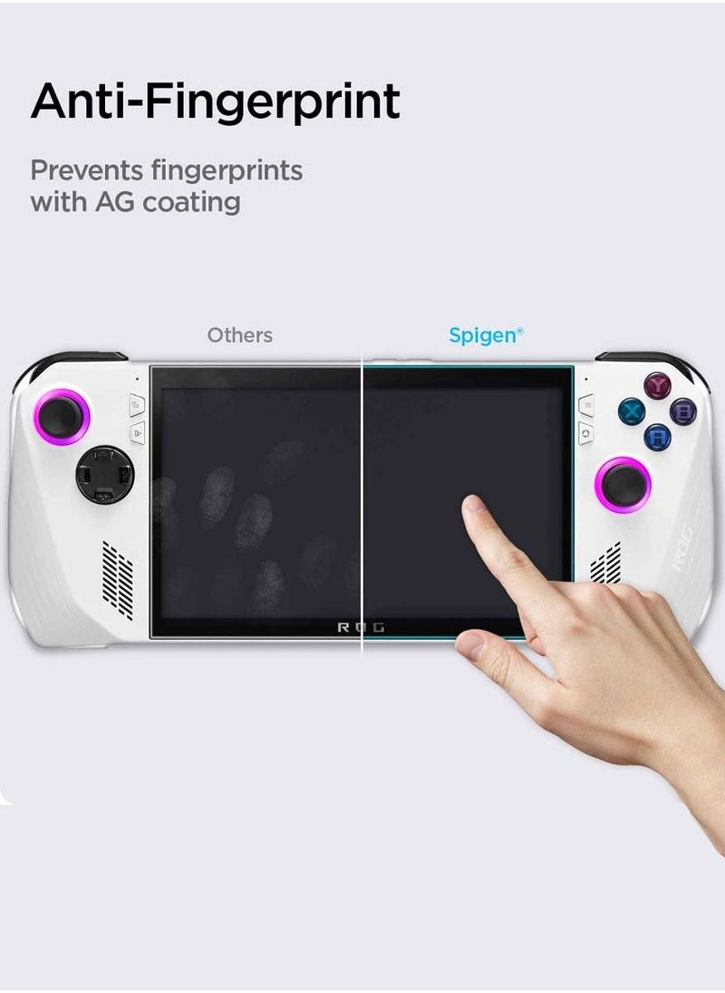 Spigen واقي شاشة Glastr Slim لجهاز Asus ROG Ally RC71L (2023) زجاج مقسى ممتاز  - Image 4