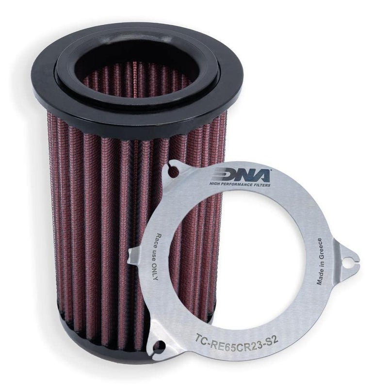 Generic DNA Air Cover Stage 2 and Filter Combo Compatible with Royal Enfield Super Meteor 650 (22-24) PN: R-RE65CR23-S2-COMBO  - Image 2