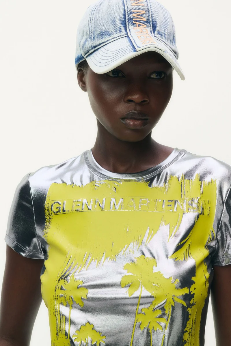 H&M Motif-detail denim cap