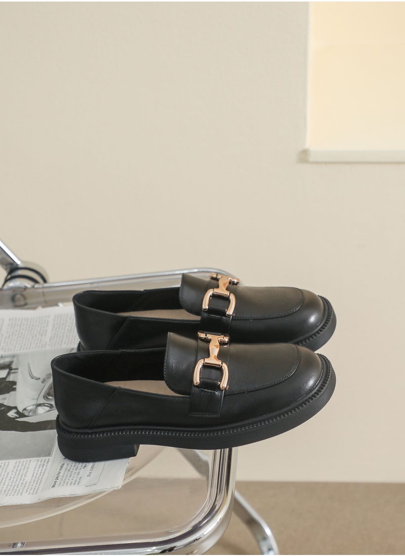 Loquat Versatile Single Shoes In Spring And Summer Black  - Image 2